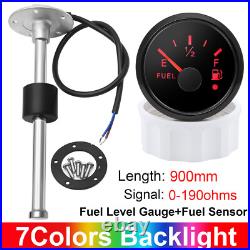 100mm-1000mm Marine Boat Fuel Sending Unit Tank Level Gauge Sensor 0-190ohms
