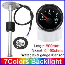 100mm-1000mm Marine Boat Water Sending Unit Tank Level Sender Sensor 0-190ohms