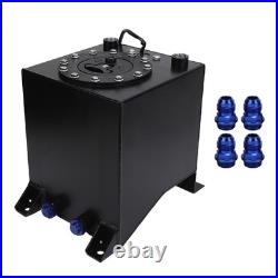 10L Fuel Cell Gas Tank With Cap Level Sender Aluminum Alloy Race Fuel Tank For