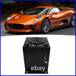 10L Fuel Cell Gas Tank With Cap Level Sender Aluminum Alloy Race Fuel Tank For