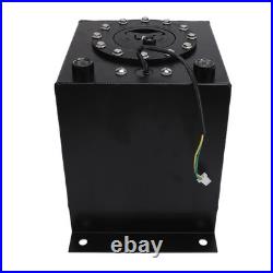 10L Fuel Cell Gas Tank With Cap Level Sender Aluminum Alloy Race Fuel Tank For
