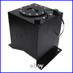 10L Fuel Cell Gas Tank With Cap Level Sender Aluminum Alloy Race Fuel Tank For