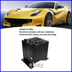 10L Fuel Cell Gas Tank With Cap Level Sender Aluminum Alloy Race Fuel Tank For