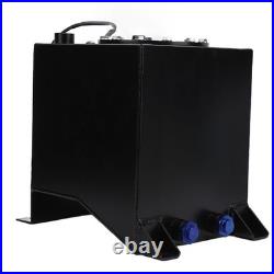 10L Fuel Cell Gas Tank With Cap Level Sender Aluminum Alloy Race Fuel Tank For