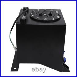 10L Fuel Cell Gas Tank With Cap Level Sender Aluminum Alloy Race Fuel Tank For