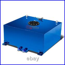 20 Gallon Lightweight Blue Aluminum Gas Fuel Cell Tank+level Sender 20x24x10