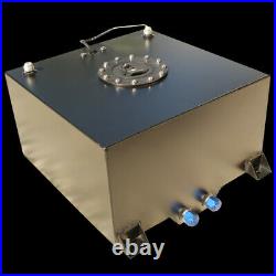 40 Litre Fuel Cell/tank With Level Sender Unit, Polished Aluminium