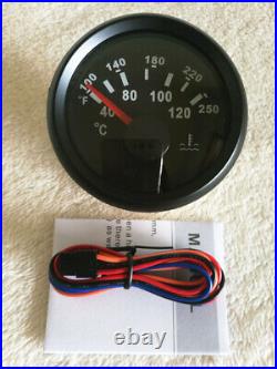 4 Gauge Set with senders Fuel Level Water Temperature Volts Oil Pressure 2/52mm