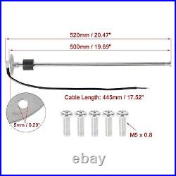 500mm/20 Auto Fuel Level Sender Water Level Gauge Sensor 240-33ohms