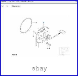 BMW Motorrad Fuel pump mount/level sender unit for R850 R1000 R1150 GS