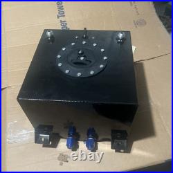 Fuel Cell Gas Tank Aluminum with Level Sender Street Drift 10 Gallon Black