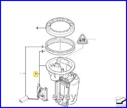 GENUINE MINI R55 R56 Fuel Pump Sender Unit Level Sensor 16112756096. 40L. 20A