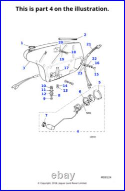 Jaguar Genuine Fuel Tank Sender Unit Module Level Sensor Fits XJ DAC5499