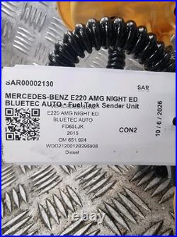 Mercedes E Class W212 Fuel Tank Level Sensor Sender Unit A2124700400