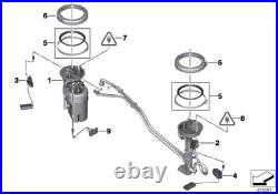 New Genuine BMW X5 F15 40eX Right Fuel Level Sensor Sender 16117387174