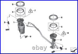 New Genuine BMW X5 F15 40eX Right Fuel Level Sensor Sender 16117387174