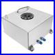 Universal Polished Aluminum 10 Gallon 40L Fuel Cell Tank withCap & Level Sender
