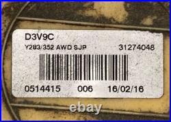 Volvo S60 2016 Petrol in tank fuel pump level sender 31372884 EVA56880